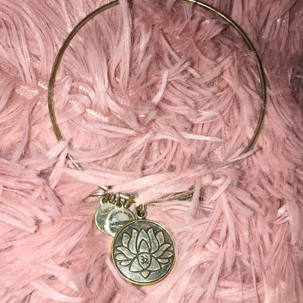 Alex and Ani Lotus Flower Bracelet